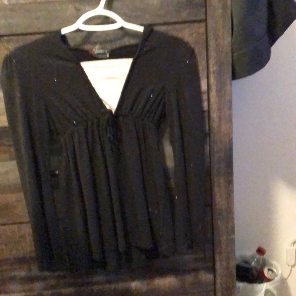 Sparkly back top